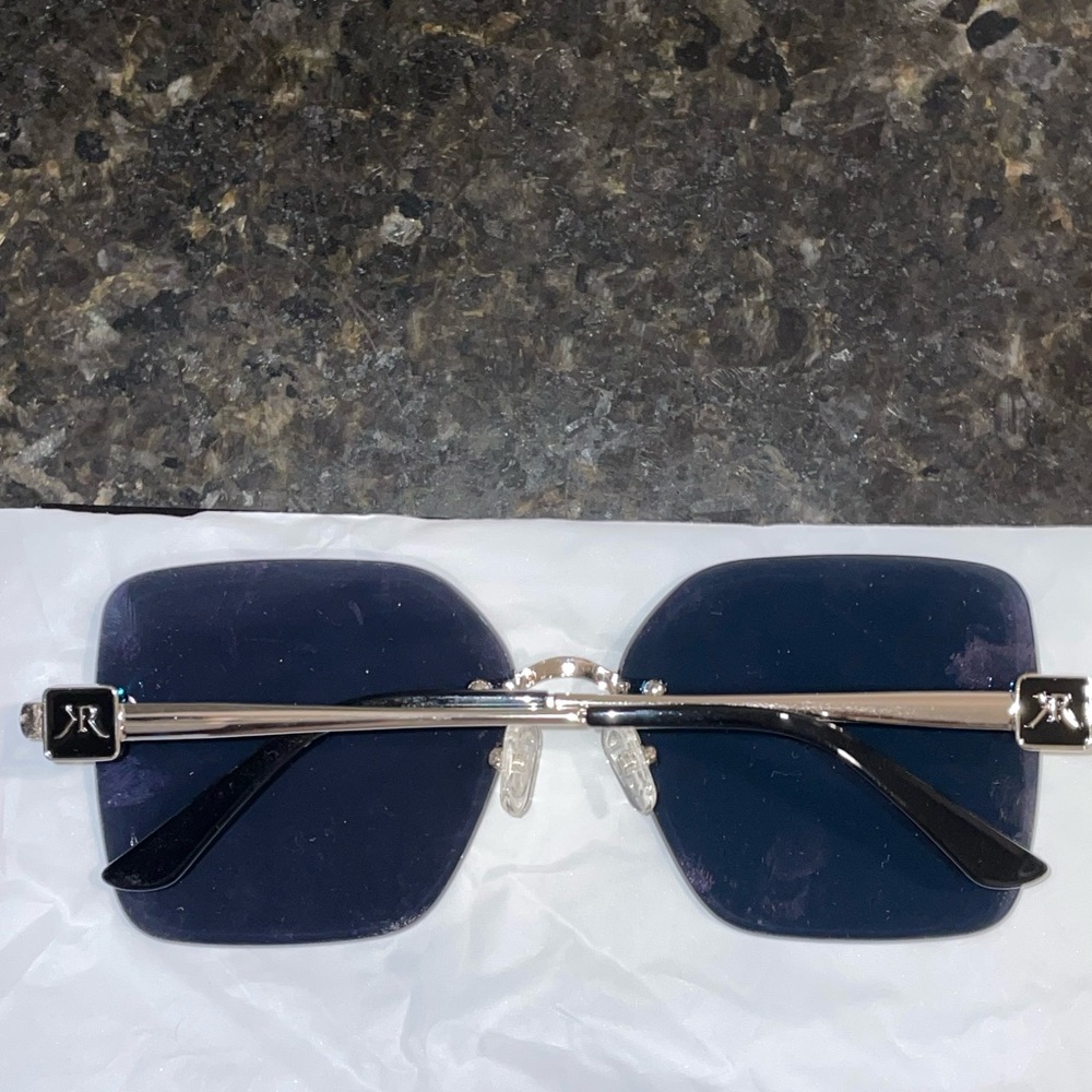 KHALIL RAHEEM / 59-14-14 / SILVER-BLUE LENS